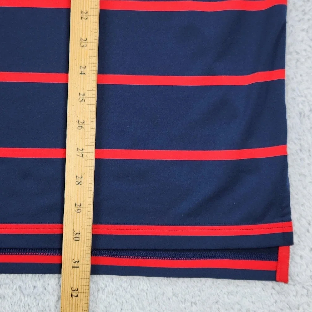 RLX Ralph Lauren Ryder Cup USA 2020 Golf Shirt Polo Mens Large Blue Red Striped